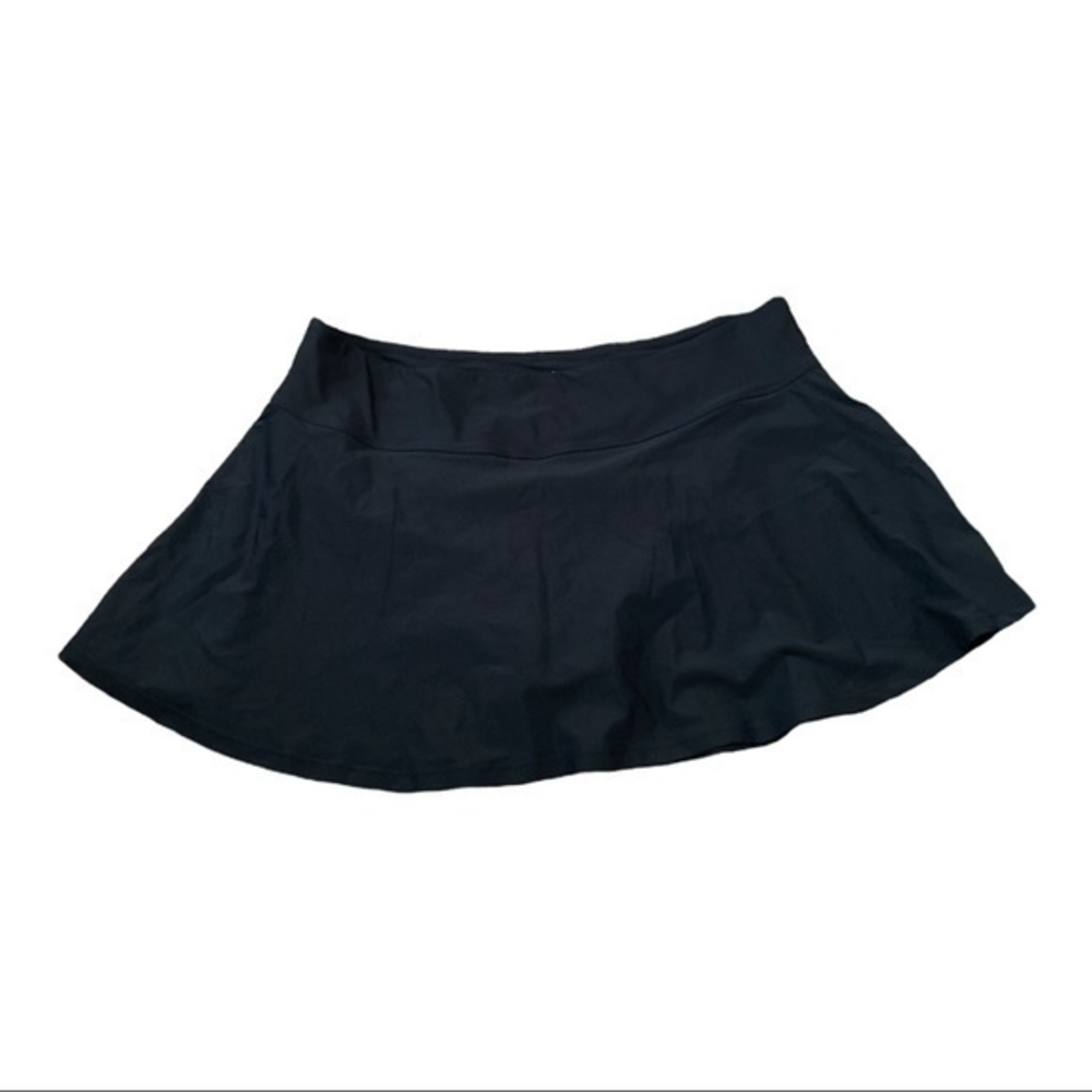 BALEAF Women’s High Waisted Black Swim Skirt Tankini Bottom Black Size 3X‎